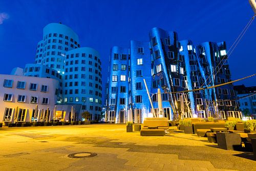 The Gehry buildings in Medienhafen, Düsseldorf