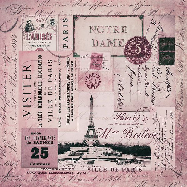 Paris Nostalgie von Andrea Haase