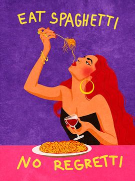 Eet spaghetti, geen spijt van Raissa Oltmanns
