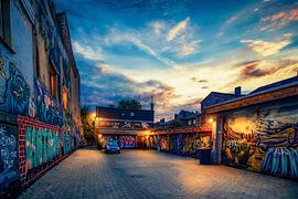 Kontrollierte SpitzlichterDortmund Adlerstraße von Johnny Flash