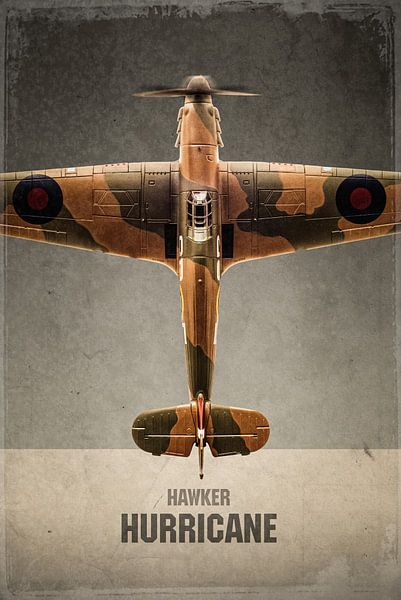 Hawker Hurricane - warbird - vliegtuig van Stefan Witte