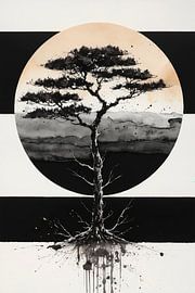 Arbre en cercle... sur Ans Bastiaanssen