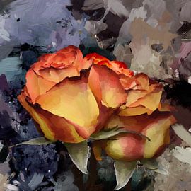 Roses abstract by Andreas Wemmje