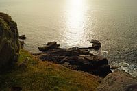 Stoer Head cliffs in Scotland .