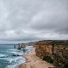 Twelve Apostles scenic viewpoint at Castle Rock on the pacific ocean road in Victoria, Australia by Tjeerd Kruse