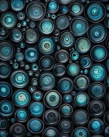 Cercles bleus sur Imagine