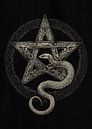 Mystiek pentagram met slang van Pixelbull Design thumbnail