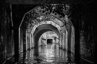 Binnendieze canals under the town of Den Bosch