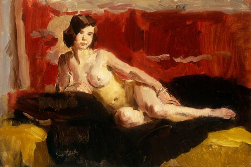Liegender Akt, Isaac Israels
