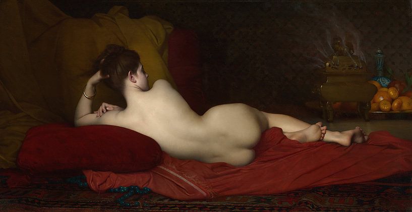 Jules Joseph Lefebvre, Odalisk, 1874, The Art Institute of Chicago van MadameRuiz