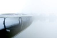Lens runner in the fog