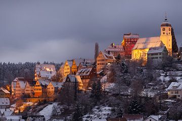 Altensteig in winter - Black Forest by Jiri Viehmann