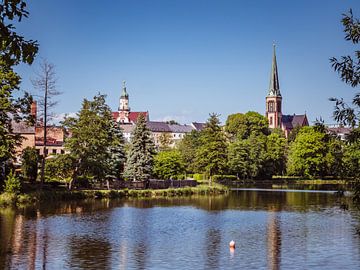 Blick auf die Stadt Geringswalde in Sachsen von Animaflora PicsStock