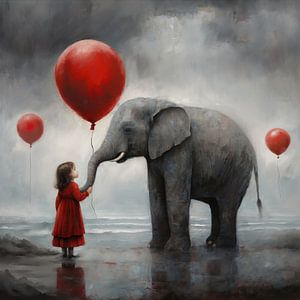 Das Mädchen und der Elefant