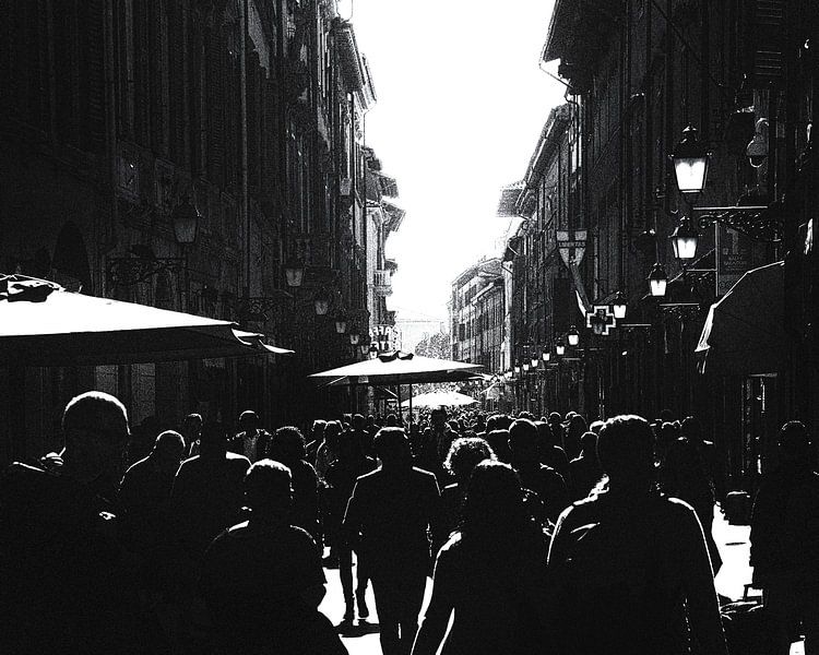 Straatfotografie Italië - Pisa van Frank Andree