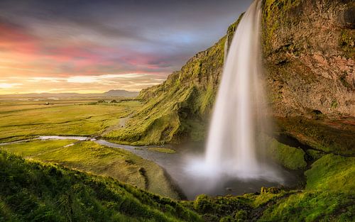 Seljalandsfoss Ijsland | Waterval