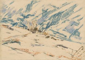 Verschneiter Berghang (1931) von Zoltán Palugyay