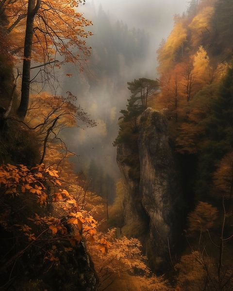 Goldener Herbstzauber von fernlichtsicht