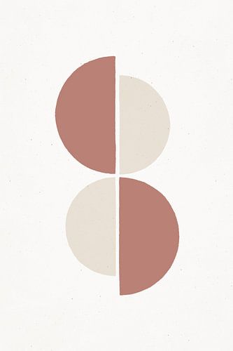 Geometric Shapes in Earthy Tones