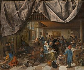 Das Leben des Menschen, Jan Steen