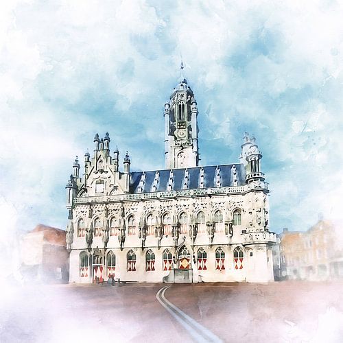 Stadhuis van Middelburg, Zeeland