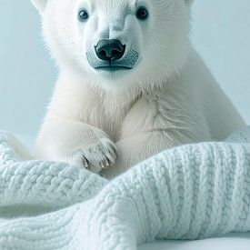 Eisbärenjunges... von Ans Bastiaanssen