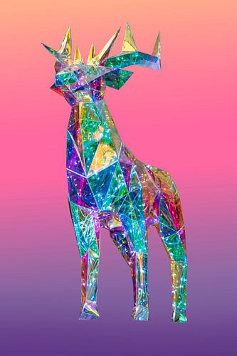 Popart deer. by Alie Ekkelenkamp