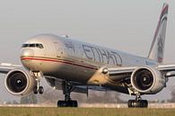 Zonsopkomst landing van Etihad.  van Stefan Blok thumbnail