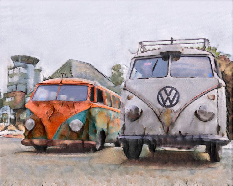 VW Bus Transporter 27 by Marc Lourens