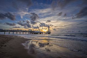 Strand von Scheveningen von Dennis Donders