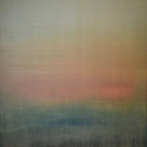 Am Anfang             Öl auf Leinwand               64 %22 X 64 %22