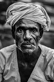 Portrait de l'homme qui fume