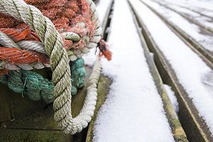 Seile im Schnee
