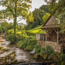 Le moulin Rainbauer près d'Ottenhöfen en Forêt-Noire sur Conny Pokorny