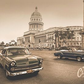 Capitol Havana Cuba by Emily Van Den Broucke