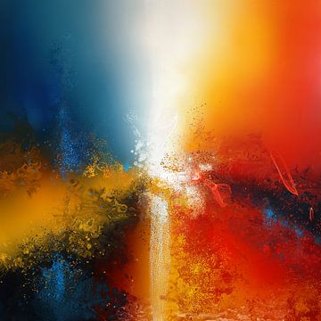 Bruisend Abstract van Ria van Werven