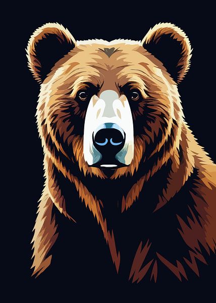 Braunbär von Rizal Azhari