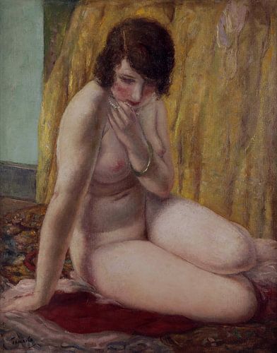 Naakt met parelketting, Yasushi TANAKA