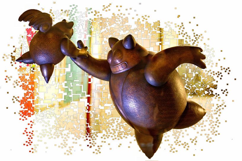 Vliegende Kunst von Eduard Lamping