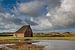 Texel boerderij met hollandse lucht (panorama) van Erik van 't Hof