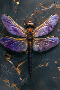 Purpur Libelle