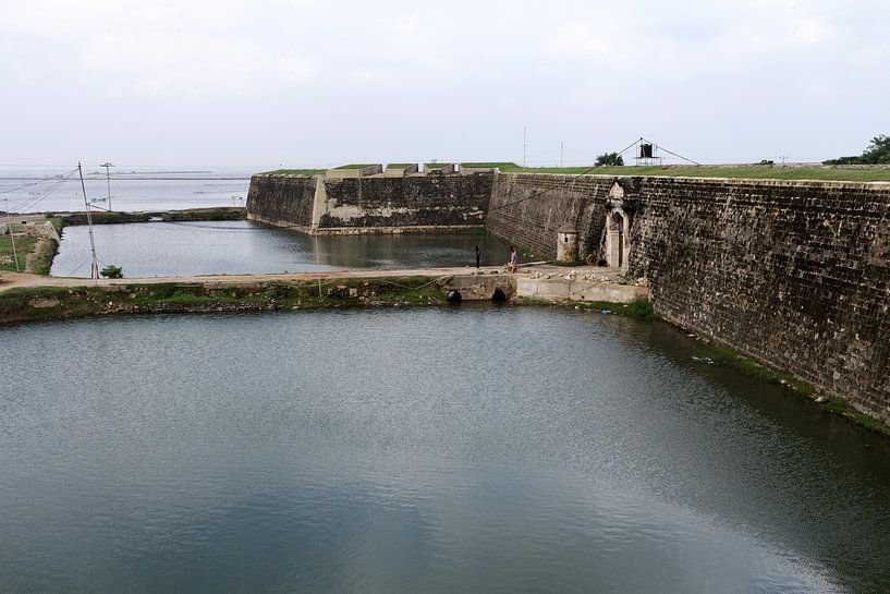 Old Dutch fort in the north of Sri Lanka von Rijk van de Kaa