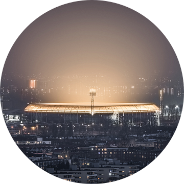 De Kuip als baken in de stad van Jeroen van Dam