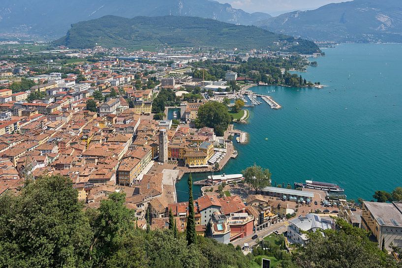 Riva del Garda on Lake Garda by Heiko Kueverling