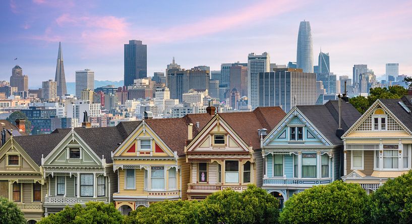 Painted Ladies, San Francisco par Photo Wall Decoration