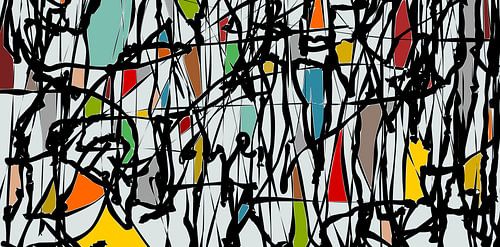 Abstract composition 718