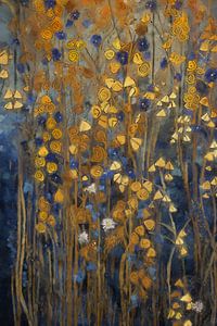 Goldenes Herbstfeld