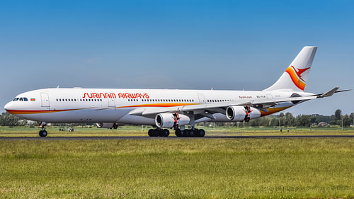 Surinam Airways A340-300, Polderbaan