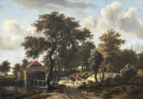 De reizigers, Meindert Hobbema, Meindert Hobbema