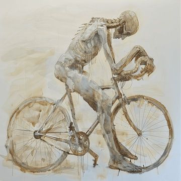 het lichaam en de fiets van LidyStuit
